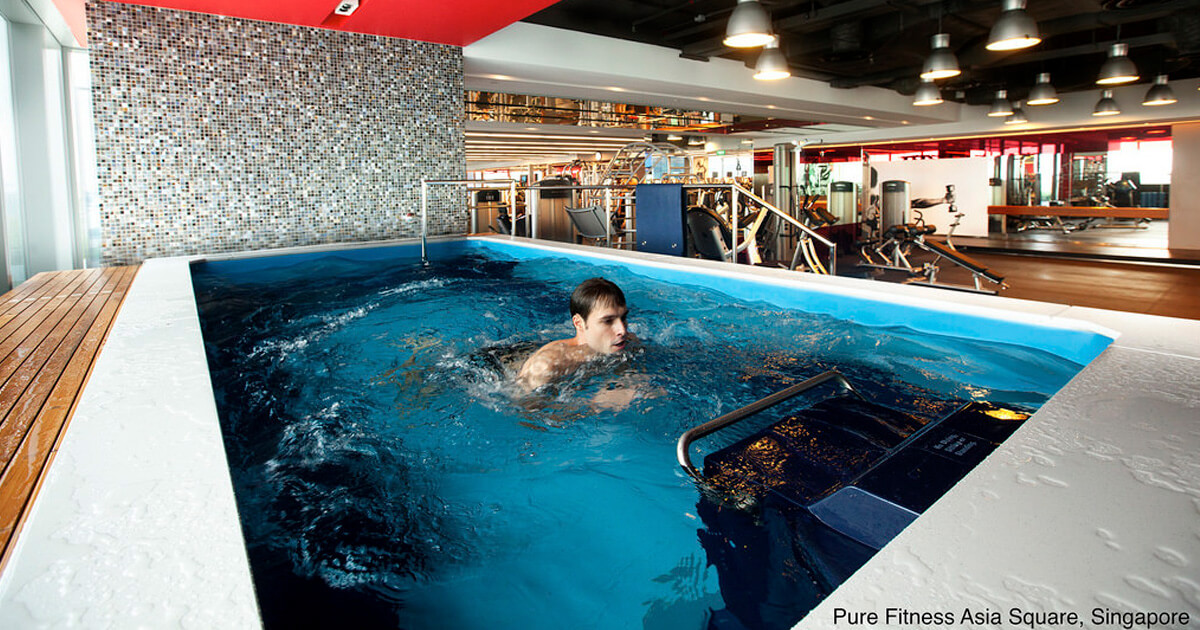 indoor deep therapy pool